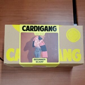 Pink and Blue Beginner Crochet Scarf Set